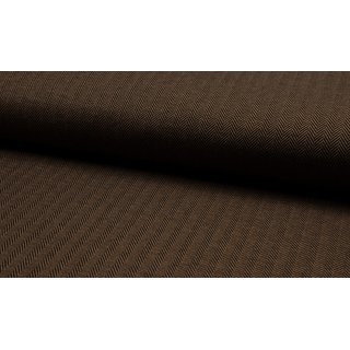 Jacquard Classic Herringbone schwarz/braun