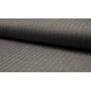 Jacquard Classic Herringbone schwarz/weiss
