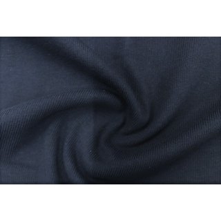 100% Baumwoll-Feinstrick Supreme dunkelblau