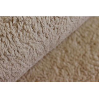 100% Baumwoll-Teddy/Floor beige-braun