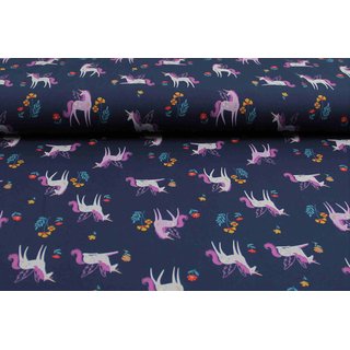 Jersey Einhorn mit Flügeln dunkelblau