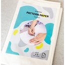 Schnittmusterpapier 5 St�ck � 100cmx150cm weiss-transparent