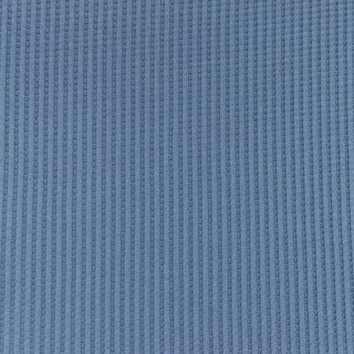 WAFFEL-Jersey dusty blue