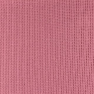 WAFFEL-Jersey old rose