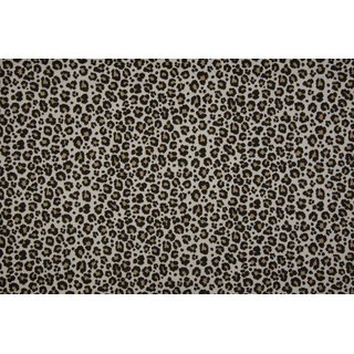 Musselin Leoparden-Muster sand