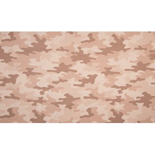 French Terry Camouflage PASTELL old rose