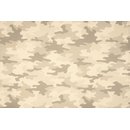 French Terry Camouflage PASTELL sand