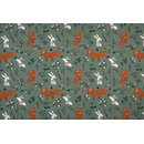 Jersey Hasen & F�chse dusty green