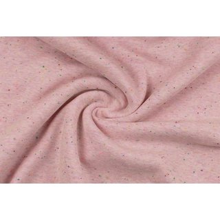 Alpenfleece Multicolor Konfetti rosa