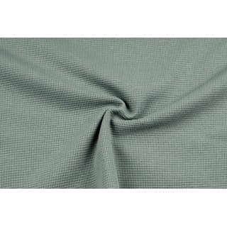 WAFFEL-Jersey FEIN dusty green