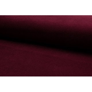 Cord leicht elastisch grob bordeaux