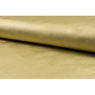 Leder-Jersey glnzend gold