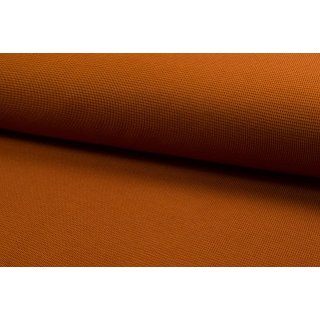 WAFFEL-Jersey FEIN cognac