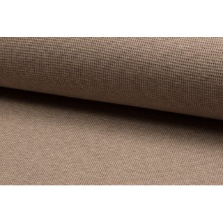 WAFFEL-Jersey FEIN beige meliert