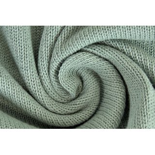 Baumwoll-Strick Knitted dusty green