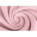 Baumwoll-Strick Knitted rosa hell