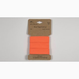 20mm Baumwoll-Schrgband *3m* gewickelt orange