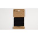20mm Baumwoll-Schrgband *3m* gewickelt schwarz