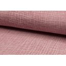 Musselin TIE DYE Batik dusty rose