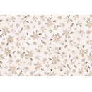 Jersey Digitalprint Floral schlicht beige/ecru