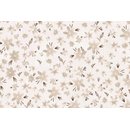 Jersey Digitalprint Floral schlicht beige/ecru