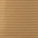 Jersey Jacquard MULTI Streifen 3mm/6mm camel