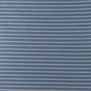 Jersey Jacquard MULTI Streifen 3mm/6mm dusty blue