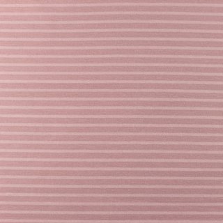 Jersey Jacquard MULTI Streifen 3mm/6mm dusty rose