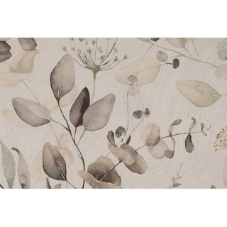Canvas Digitalprint Eukalyptus taupe