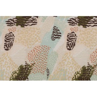 French Terry Fantasy Afrika Print sand