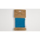 5mm Gummiband *3m* gewickelt türkis