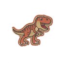 Patch aufbgelbar Dino T-Rex braun
