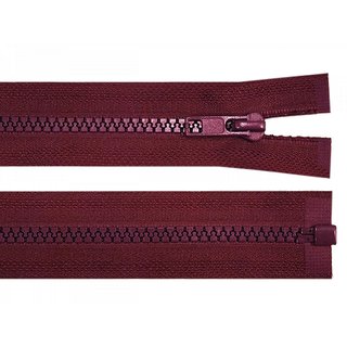 Rei�verschluss | diverse L�ngen | 5mm Teilbar bordeaux