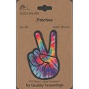 Patch aufbügelbar Peace Finger BUNT