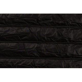 Jackenstoff Dyncy Quilt schwarz