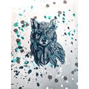 Panel Sweat (110cm) Snow Wolf petrol