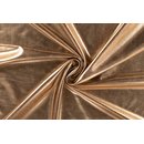 Stretch Folienjersey metallic gold