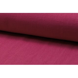 100% Leinen STONEWASHED fuchsia