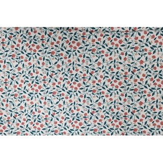 Canvas 100% Baumwolle Neela FLORAL ecru