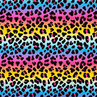 French Terry Multi Color LEO Rainbow STRIPES